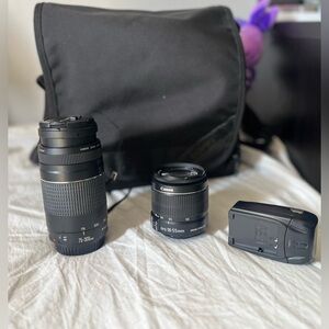 Canon Black Lens and Accessory Kit